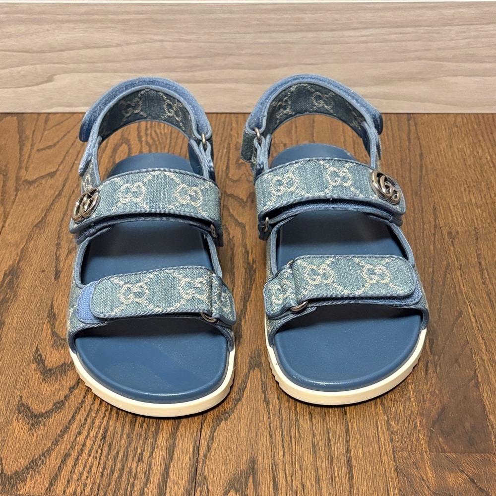 Gucci Light Blue Women's Sandals - Picture 4 of 5